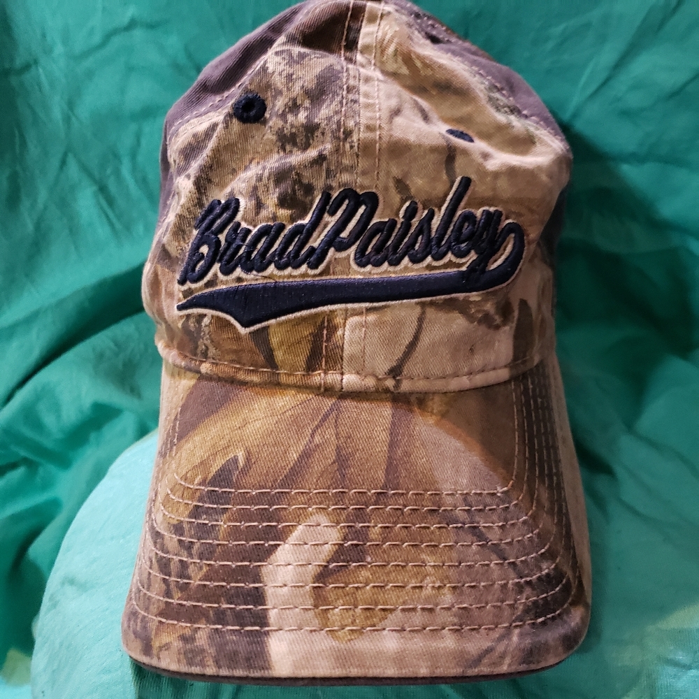Camo Baseball Hat Strapback Adjustable Raggz Brand Brad Paisley